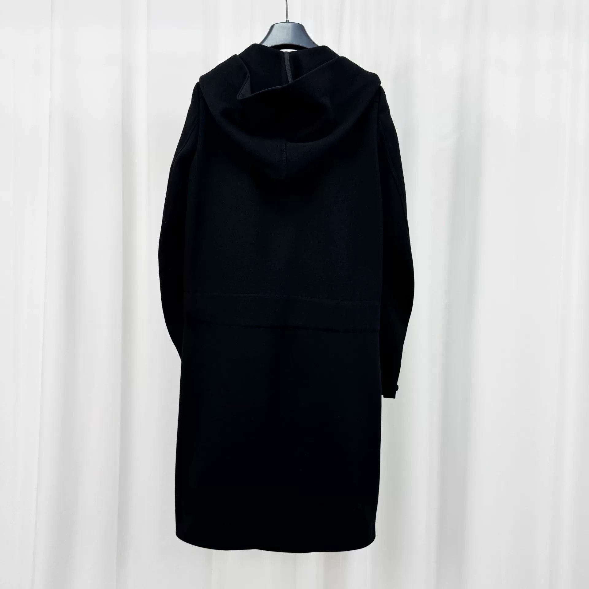 Rick Owens rick owens black wool coat Size M / US 6-8 / IT 42-44 - 2 Thumbnail