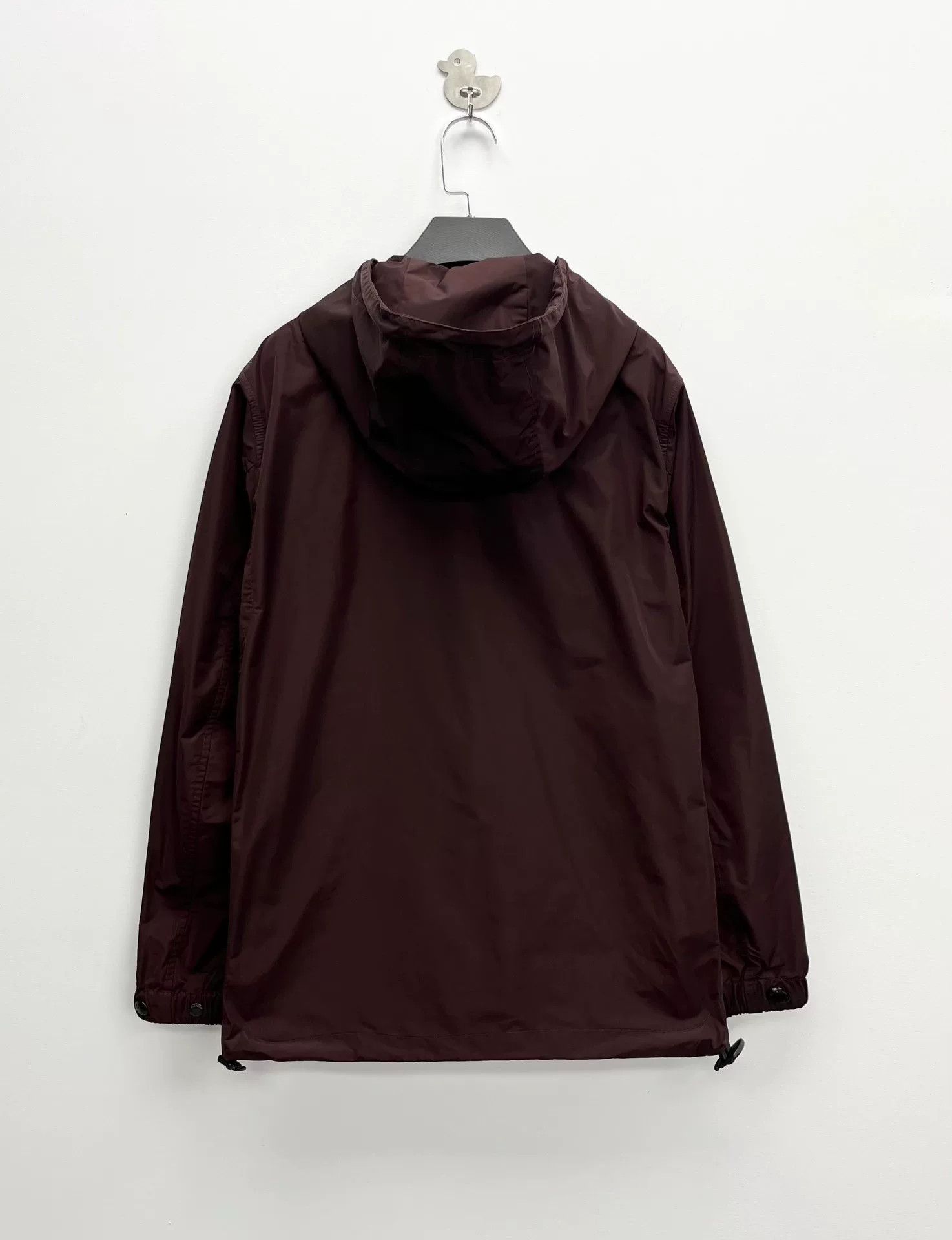 Burberry Burberry Bordeaux Red Hooded Zip Jacket Size XS / US 0-2 / IT 36-38 - 2 Thumbnail