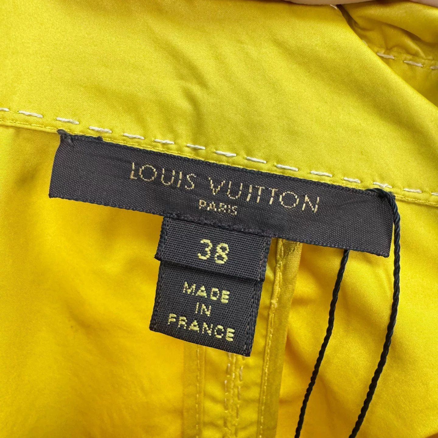 Louis Vuitton louis vuitton yellow long sleeve shirt jacket Size M / US 6-8 / IT 42-44 - 4 Thumbnail