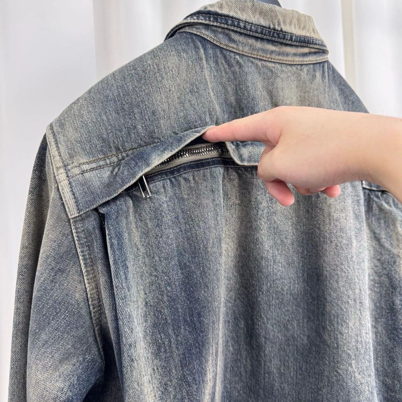 Rick Owens Drkshdw rick owens drkshdw washed denim jacket Size US XS / EU 42 / 0 - 5 Thumbnail