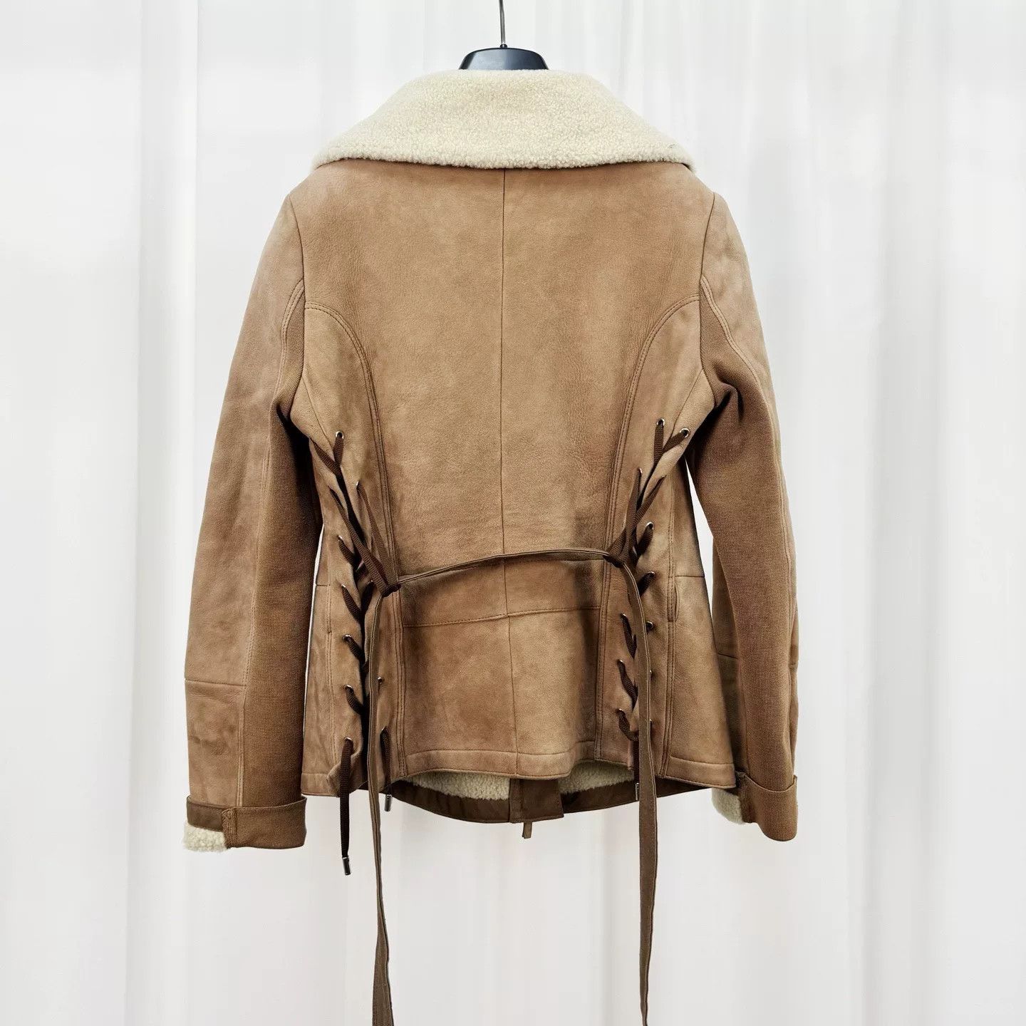 Gucci gucci shearling leather zip jacket size 38 Size M / US 6-8 / IT 42-44 - 2 Thumbnail