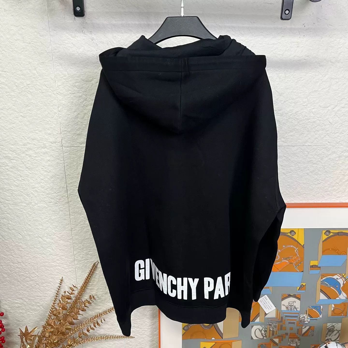 Givenchy givenchy black logo hoodie jacket Size XS / US 0-2 / IT 36-38 - 2 Thumbnail