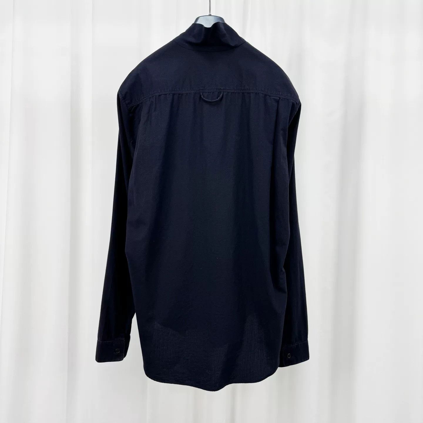 Rick Owens damir doma long sleeve shirt in dark color Size US M / EU 48-50 / 2 - 2 Thumbnail
