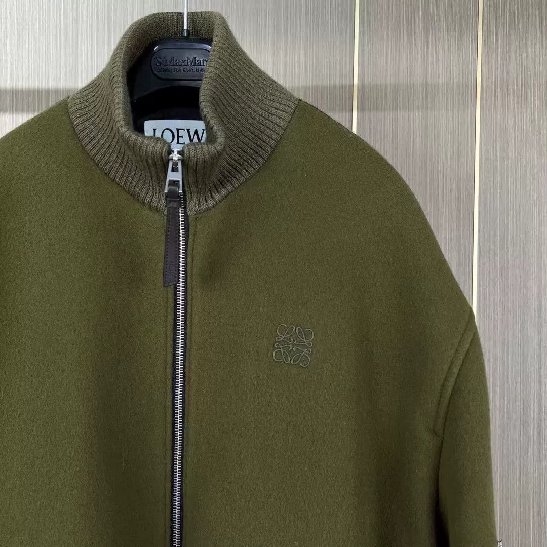 Loewe Loewe Wool Blended Embroidered Jacket Size US XXL / EU 58 / 5 - 3 Thumbnail