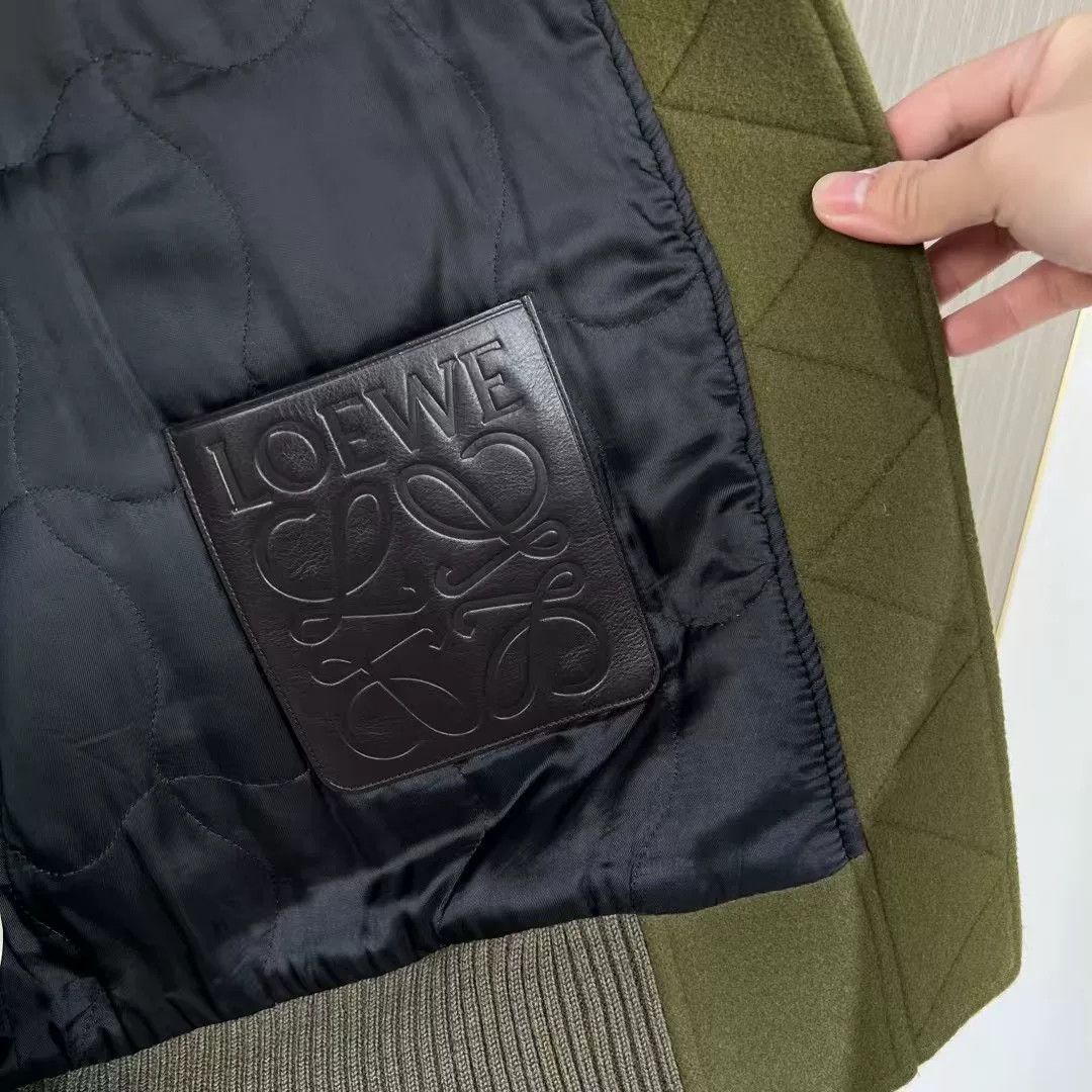 Loewe Loewe Wool Blended Embroidered Jacket Size US XXL / EU 58 / 5 - 5 Thumbnail