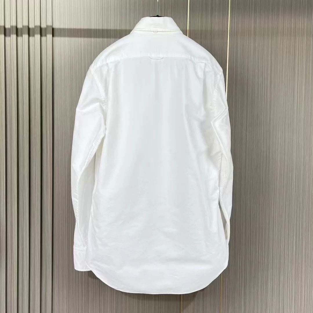 Thom Browne thom browne striped long sleeve shirt Size US S / EU 44-46 / 1 - 2 Thumbnail