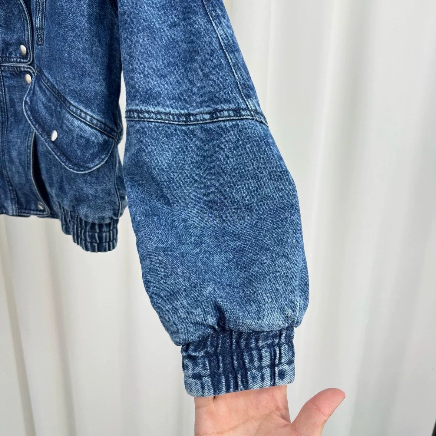 Isabel Marant isabel marant denim washed lamb jacket Size M / US 6-8 / IT 42-44 - 4 Thumbnail