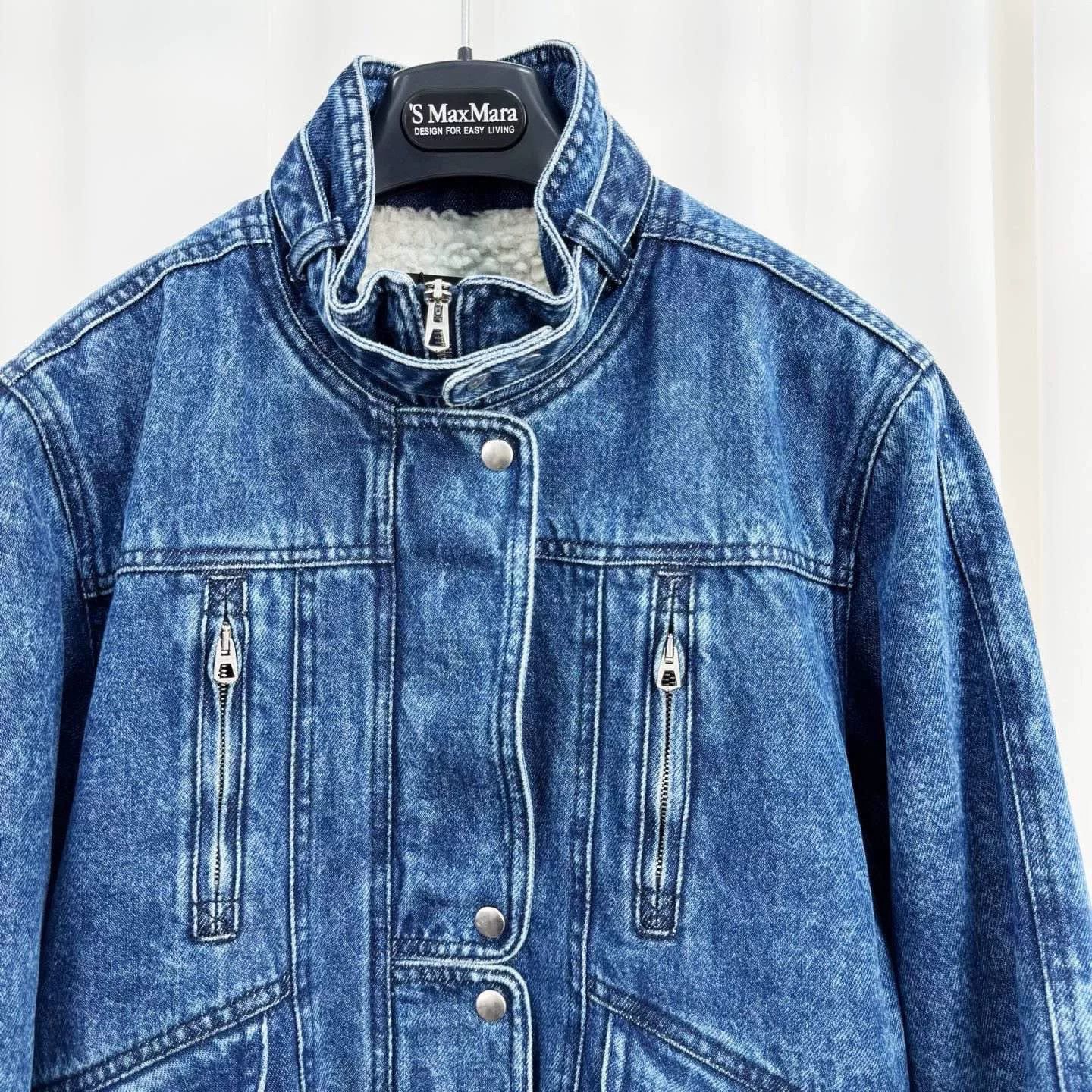 Isabel Marant isabel marant denim washed lamb jacket Size M / US 6-8 / IT 42-44 - 3 Thumbnail