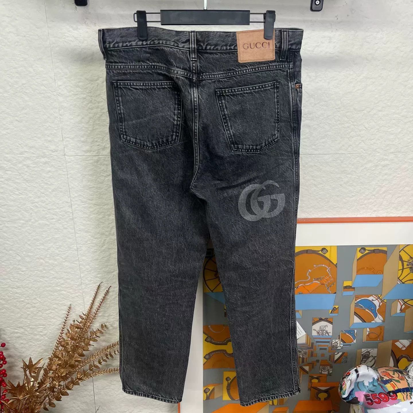 Gucci gucci new style denim pants size 34 Size US 34 / EU 50 - 2 Thumbnail