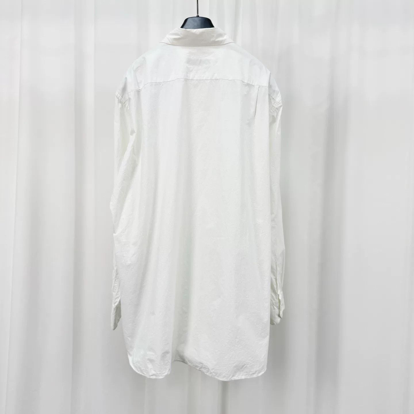 Casey Casey White Cotton Long Sleeve Shirt