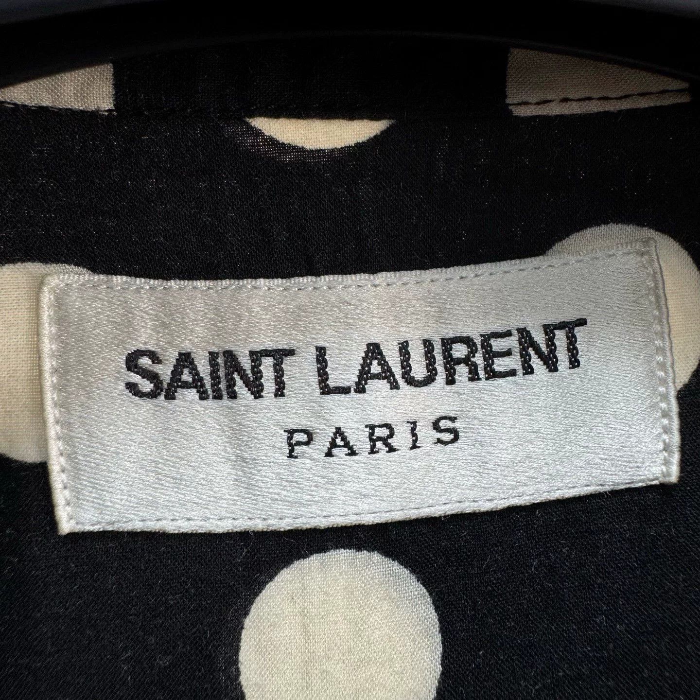Saint Laurent Paris Saint Laurent Polka Dot Fringe Hem Shirt Size S / US 4 / IT 40 - 5 Thumbnail