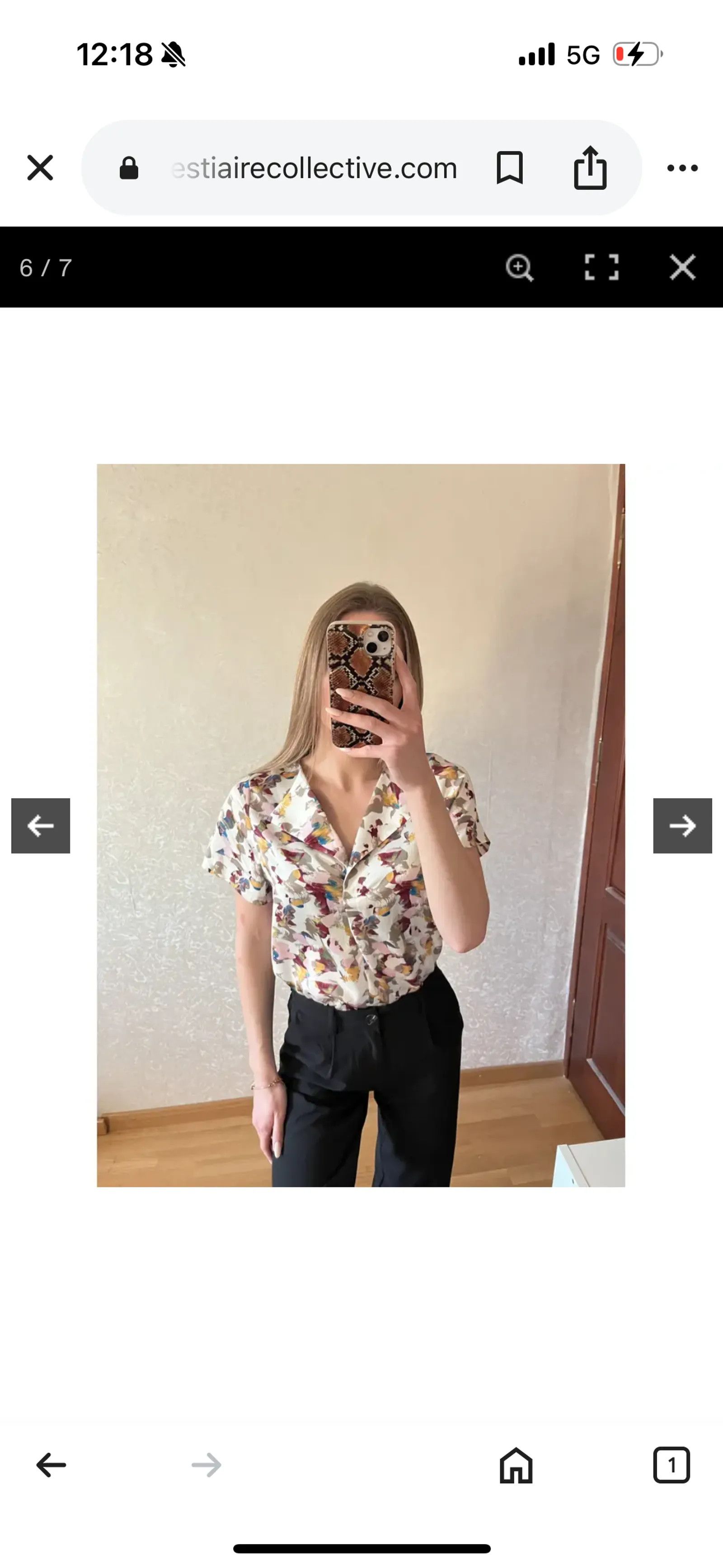 Tiger of Sweden Tiger Niki Blouse Size XS / US 0-2 / IT 36-38 - 5 Thumbnail