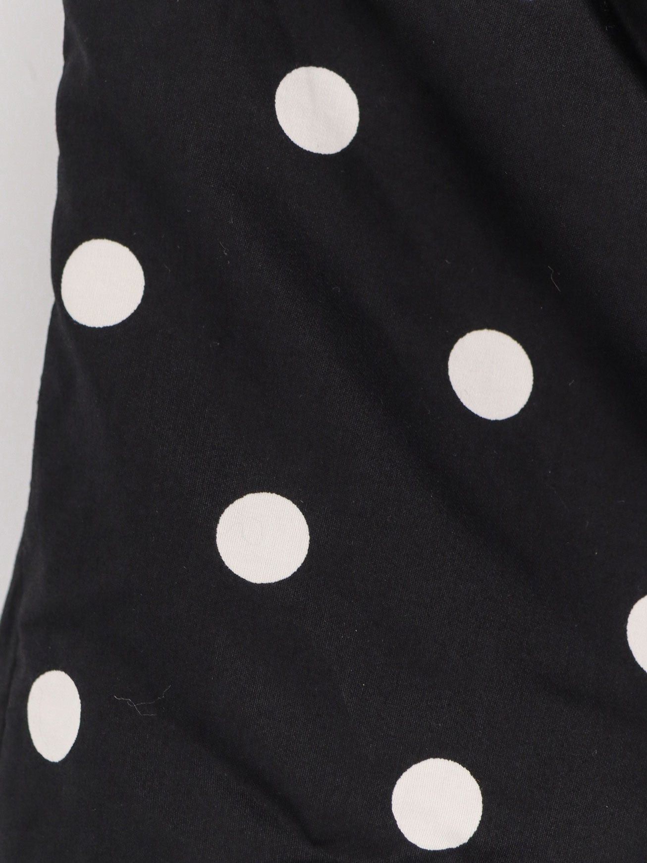 Polka-Dots Cotton Mini Dress