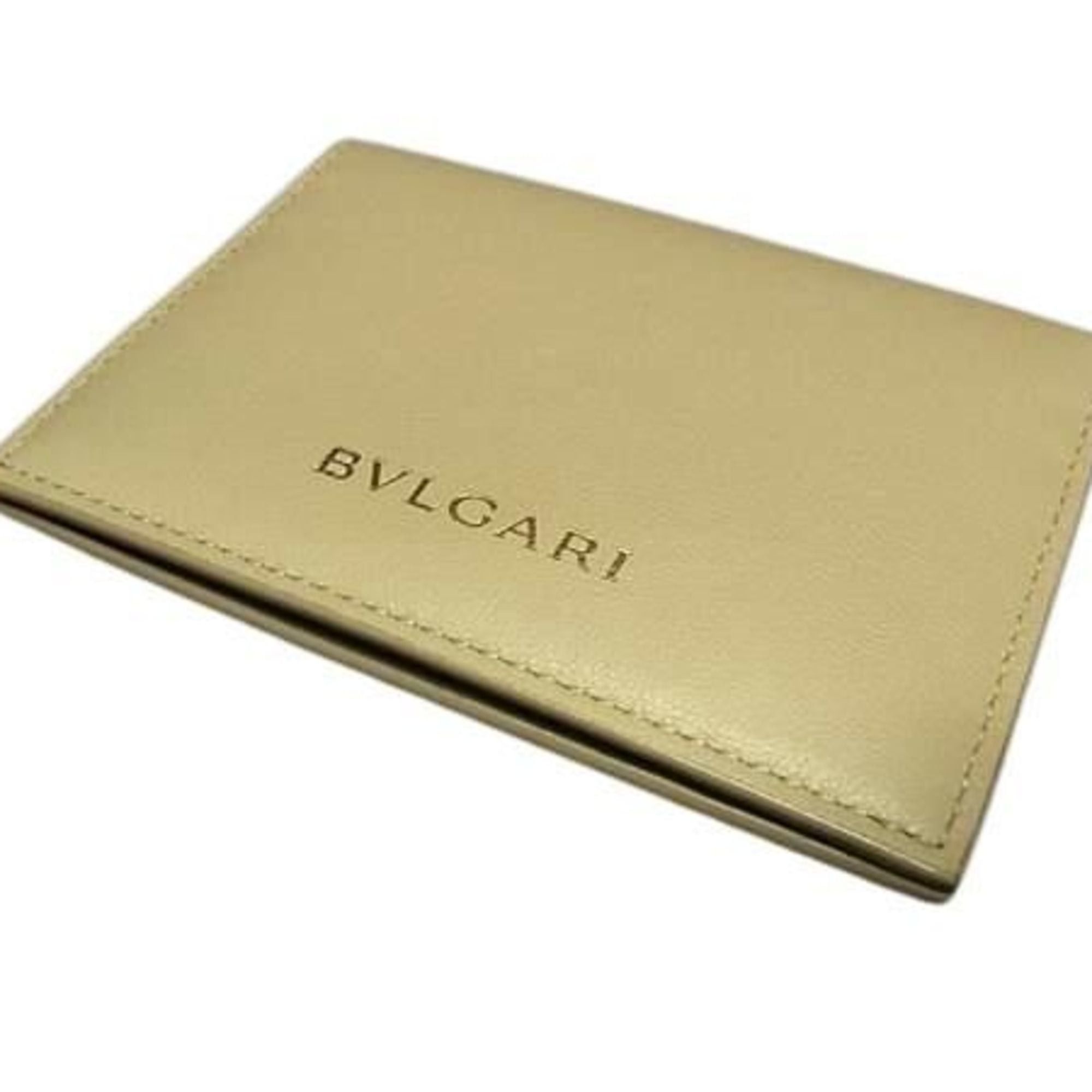 Bvlgari BVLGARI Serpenti Card Case 293693 Beige Leather Women's Size ONE SIZE - 3 Thumbnail