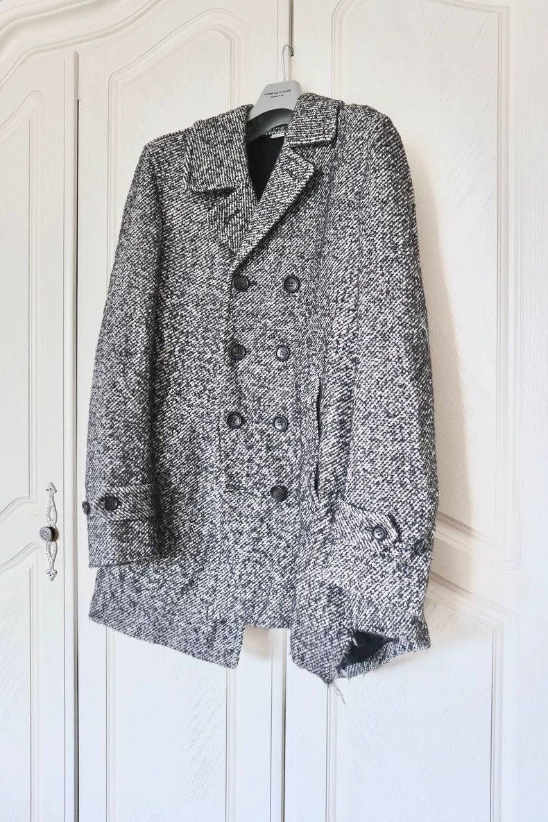 Comme des Garcons Comme des Garcons Gray Wool Coat Size US S / EU 44-46 / 1 - 6 Thumbnail