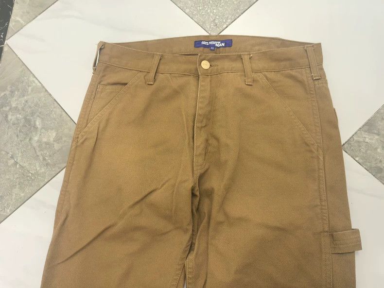 Junya Watanabe JUNYA WATANABE Beige Logo Zip Casual Pants Size US 28 / EU 44 - 3 Thumbnail