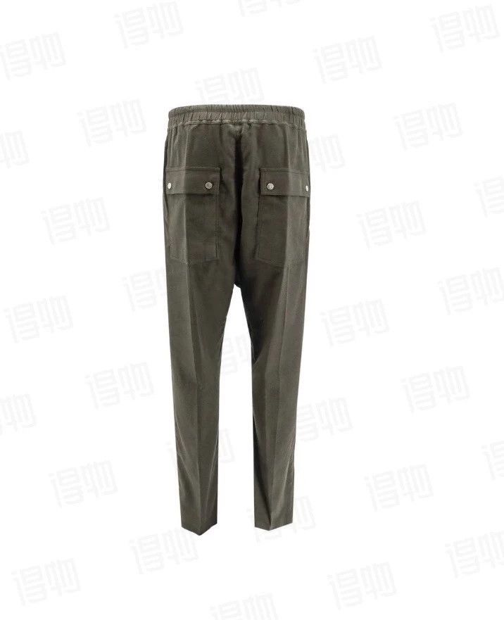 Rick Owens Rick Owens Zip-Detail Cotton Pants Size US 34 / EU 50 - 2 Thumbnail