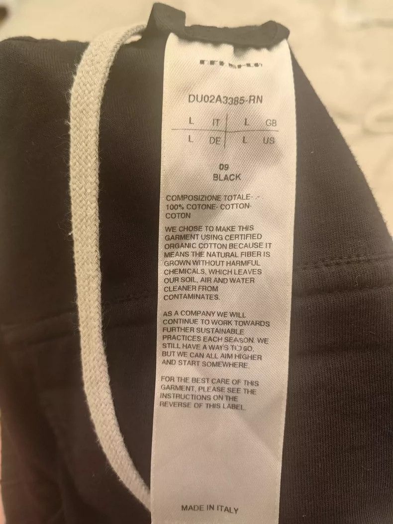 Rick Owens Drkshdw RICK OWENS DRKSHDW Black Cargo Pants Size US 36 / EU 52 - 6 Thumbnail