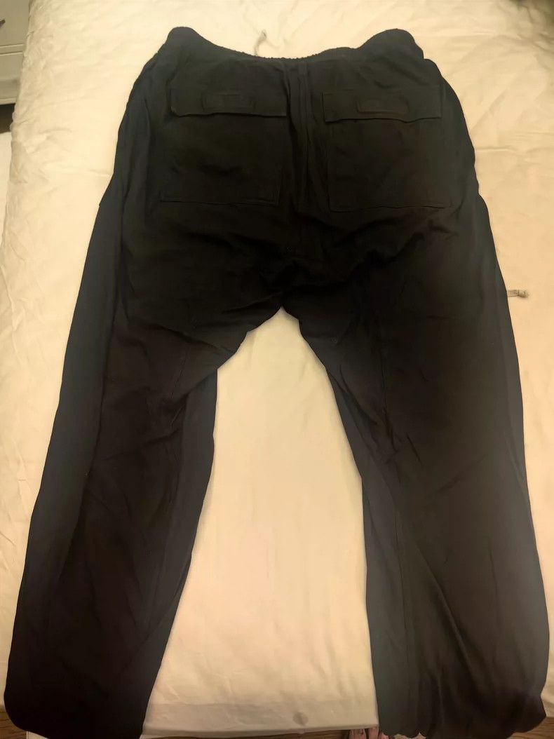 Rick Owens Drkshdw RICK OWENS DRKSHDW Black Cargo Pants Size US 36 / EU 52 - 5 Thumbnail
