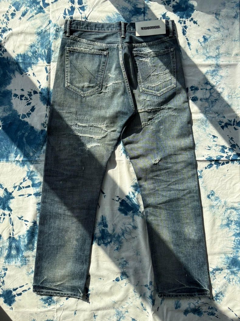 Neighborhood NEIGHBORHOOD Scratch Savage Denim Jeans Size US 29 - 2 Thumbnail