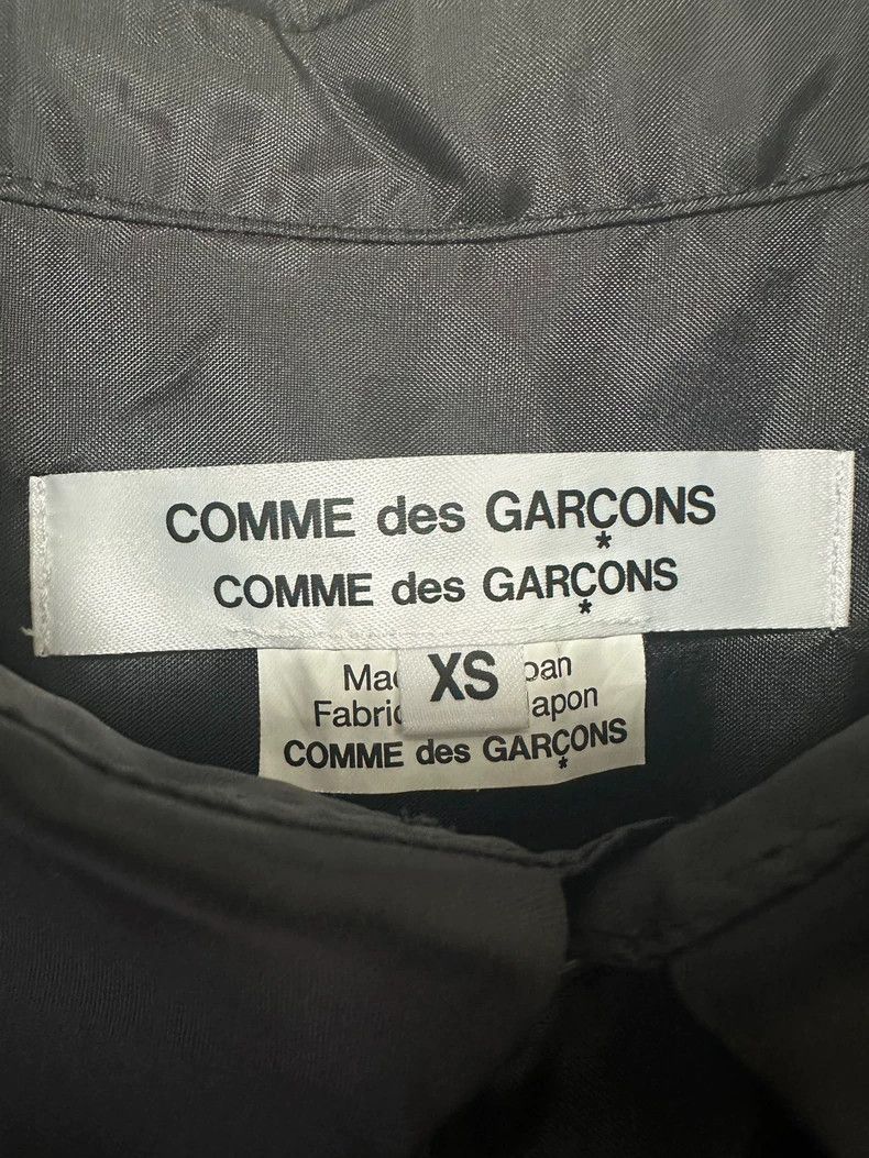 Comme des Garcons Comme des Garçons Black Ruffled Shirt XS Size US XS / EU 42 / 0 - 3 Thumbnail