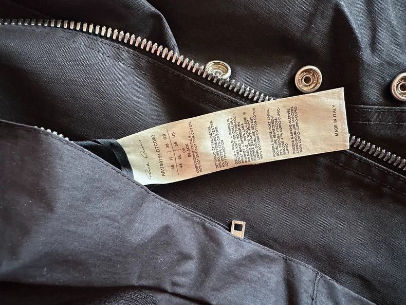 Rick Owens Rick Owens 2017 Limited Embroidered Cotton Jacket Size US M / EU 48-50 / 2 - 3 Thumbnail