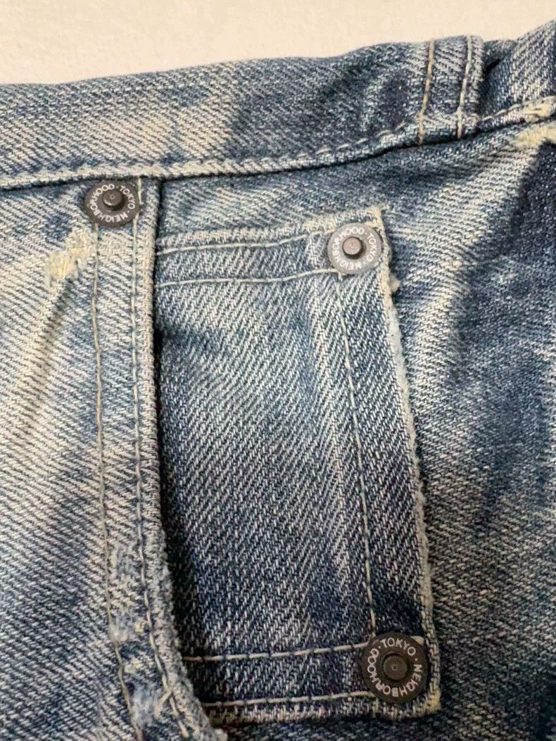 Neighborhood NEIGHBORHOOD Distressed Denim Jeans Size US 30 / EU 46 - 4 Thumbnail