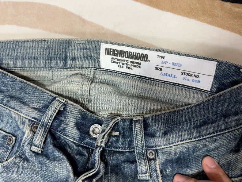 Neighborhood NEIGHBORHOOD Distressed Denim Jeans Size US 30 / EU 46 - 3 Thumbnail