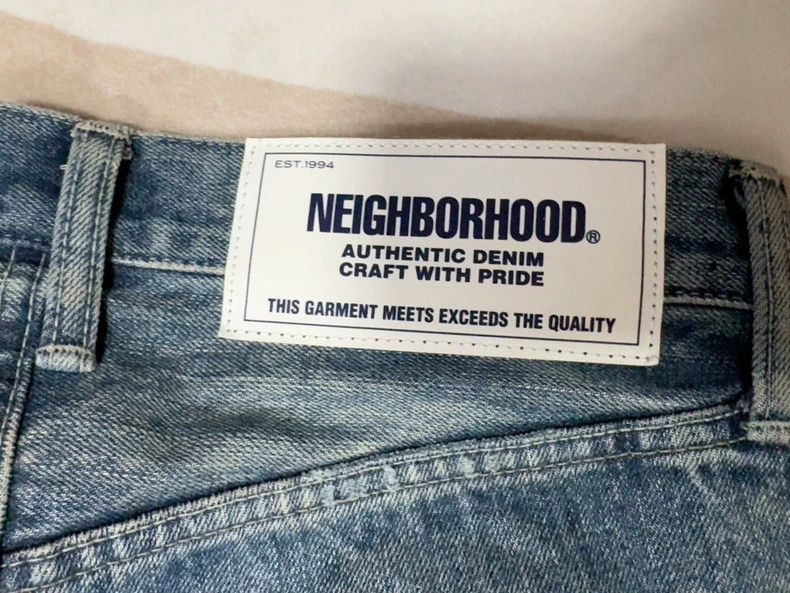 Neighborhood NEIGHBORHOOD Distressed Denim Jeans Size US 30 / EU 46 - 7 Thumbnail