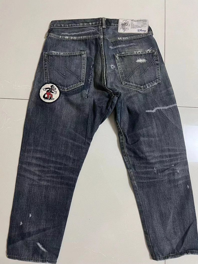 Neighborhood Neighborhood Disney 2009 Denim Jeans Size US 26 / EU 42 - 2 Thumbnail