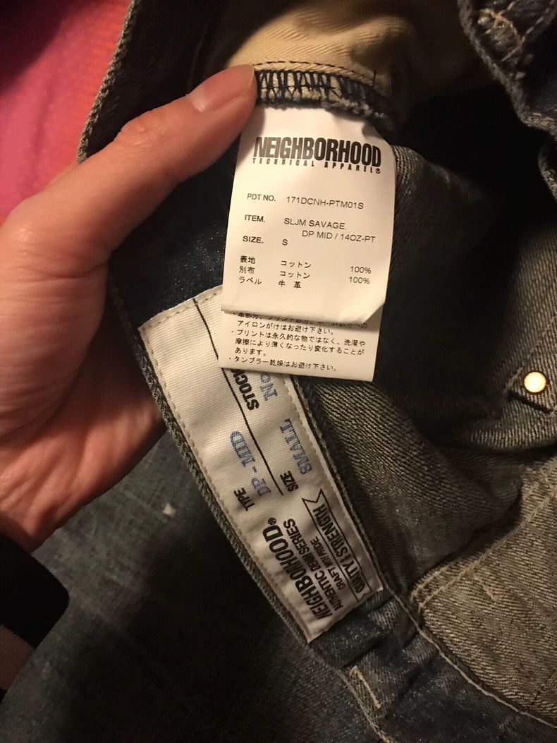 Neighborhood Neighborhood NBHD17SS Slim Jeans S Size US 26 / EU 42 - 6 Thumbnail