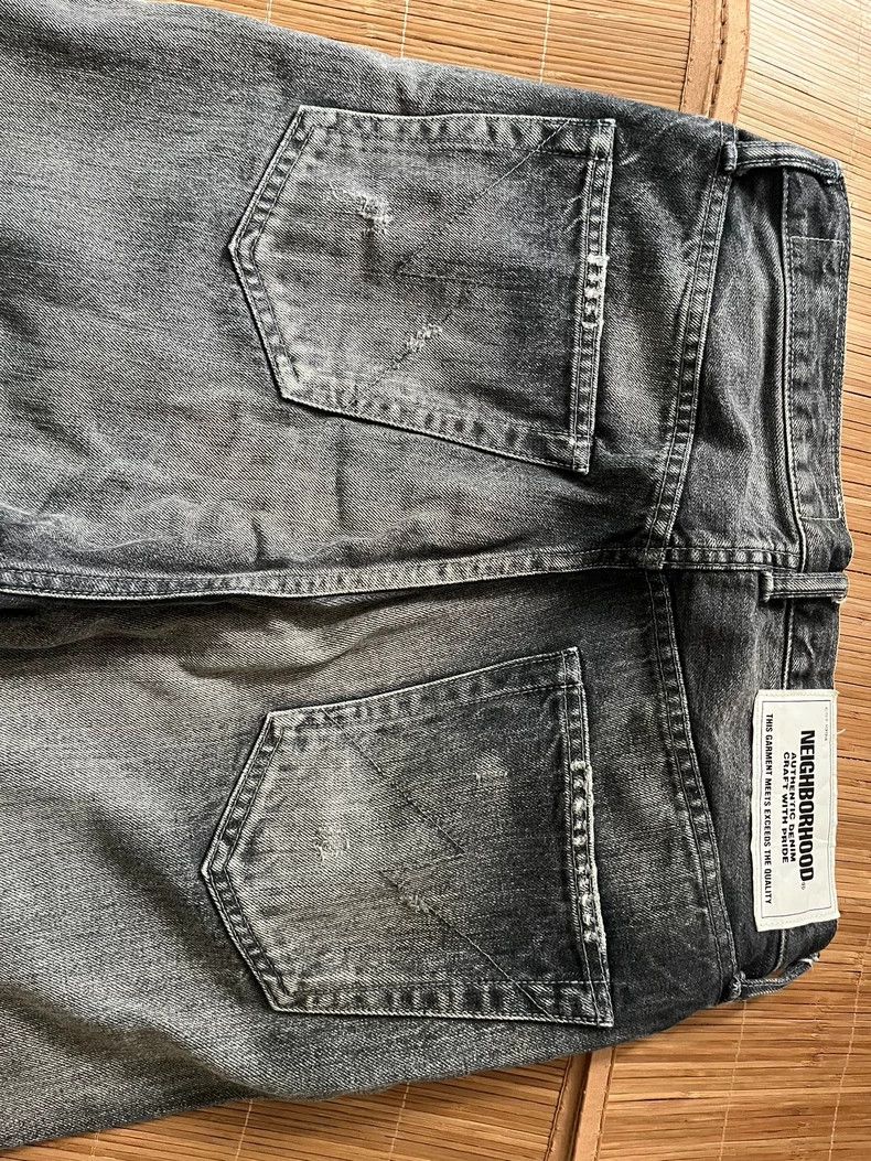 Neighborhood NEIGHBORHOOD DPB Bullet Denim Jeans Size US 26 / EU 42 - 6 Thumbnail