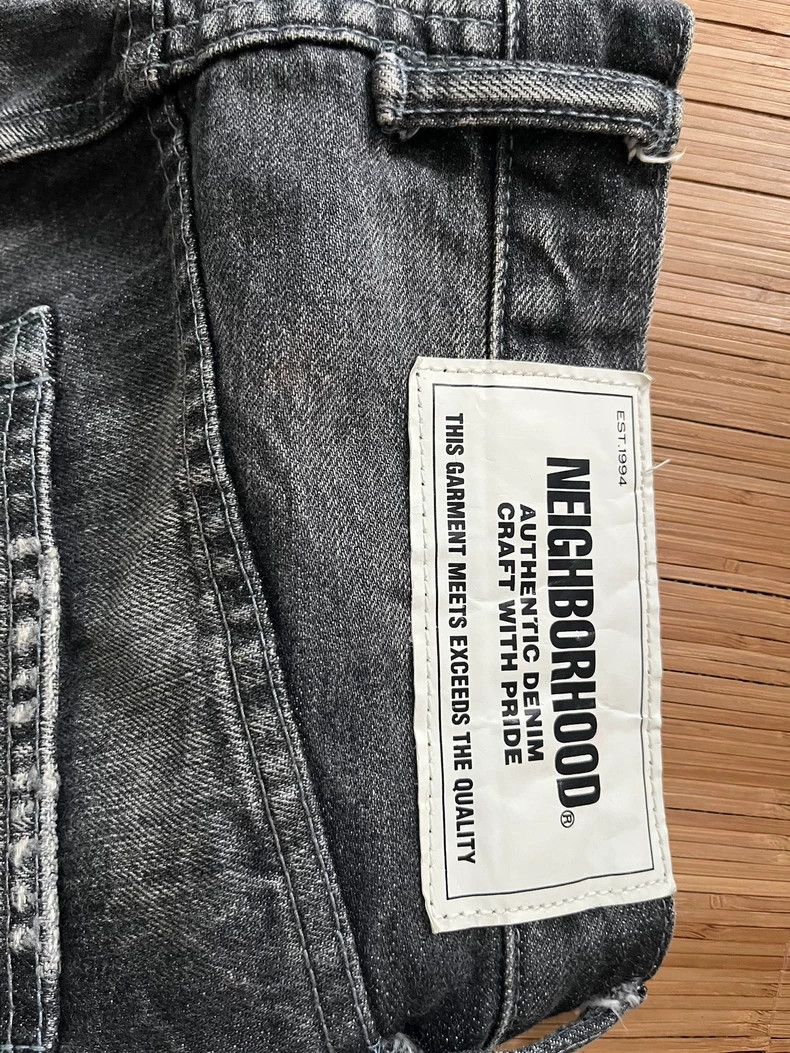 Neighborhood NEIGHBORHOOD DPB Bullet Denim Jeans Size US 26 / EU 42 - 7 Thumbnail