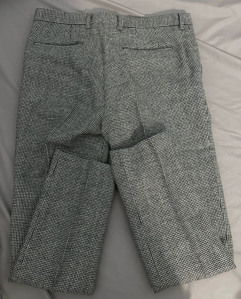 Dries Van Noten Dries Van Noten Checked Tailored Trousers Size US 31 - 3 Thumbnail