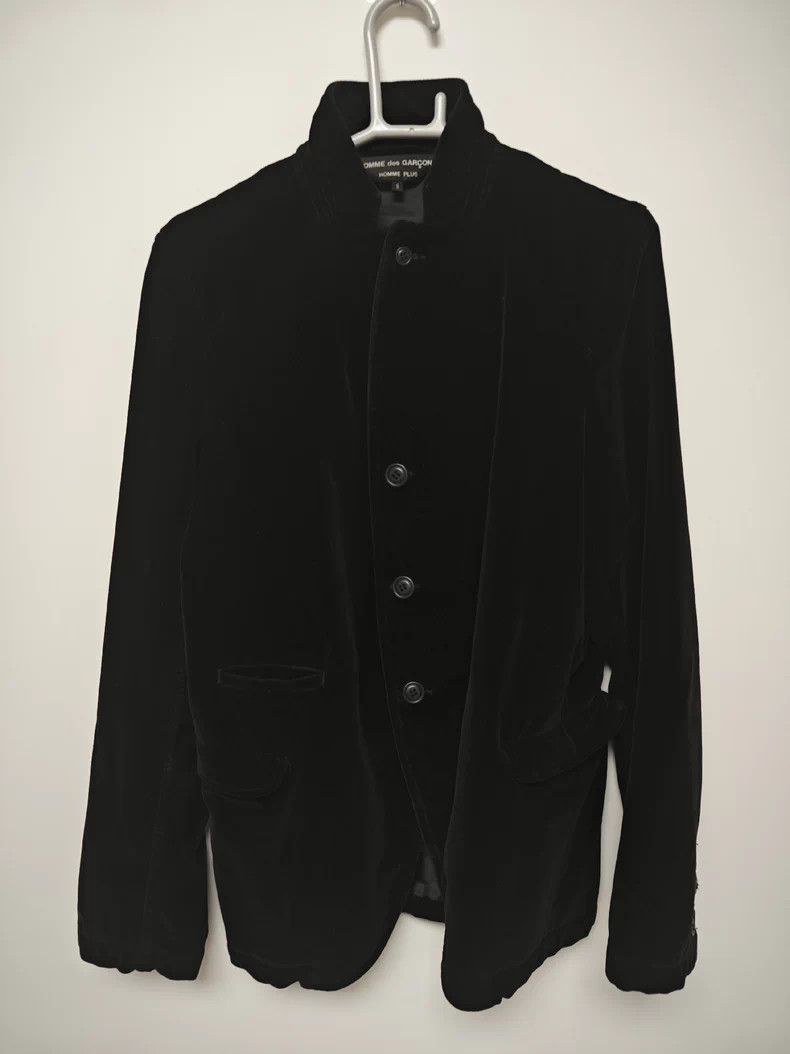 Comme des Garcons Comme des Garcons 11AW Black Velvet Coat Size US S / EU 44-46 / 1 - 3 Thumbnail