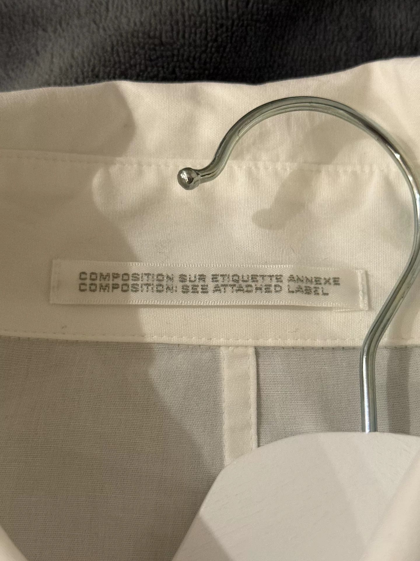 Yohji Yamamoto Yohji 23SS White Irregular Shirt Size US M / EU 48-50 / 2 - 8 Thumbnail