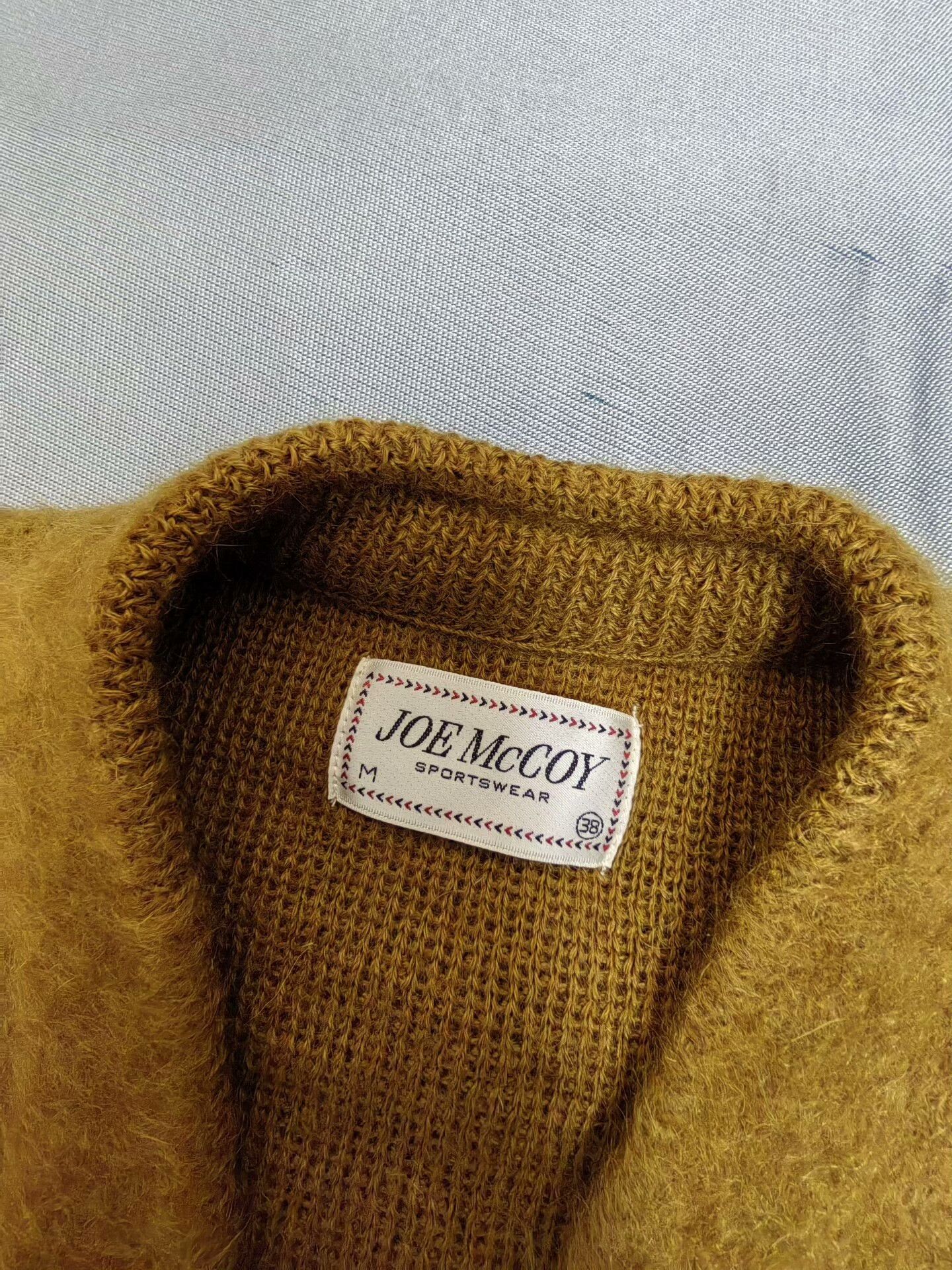 The Real McCoy's The Real McCoy Mohair Cardigan Sweater Size US S / EU 44-46 / 1 - 3 Thumbnail