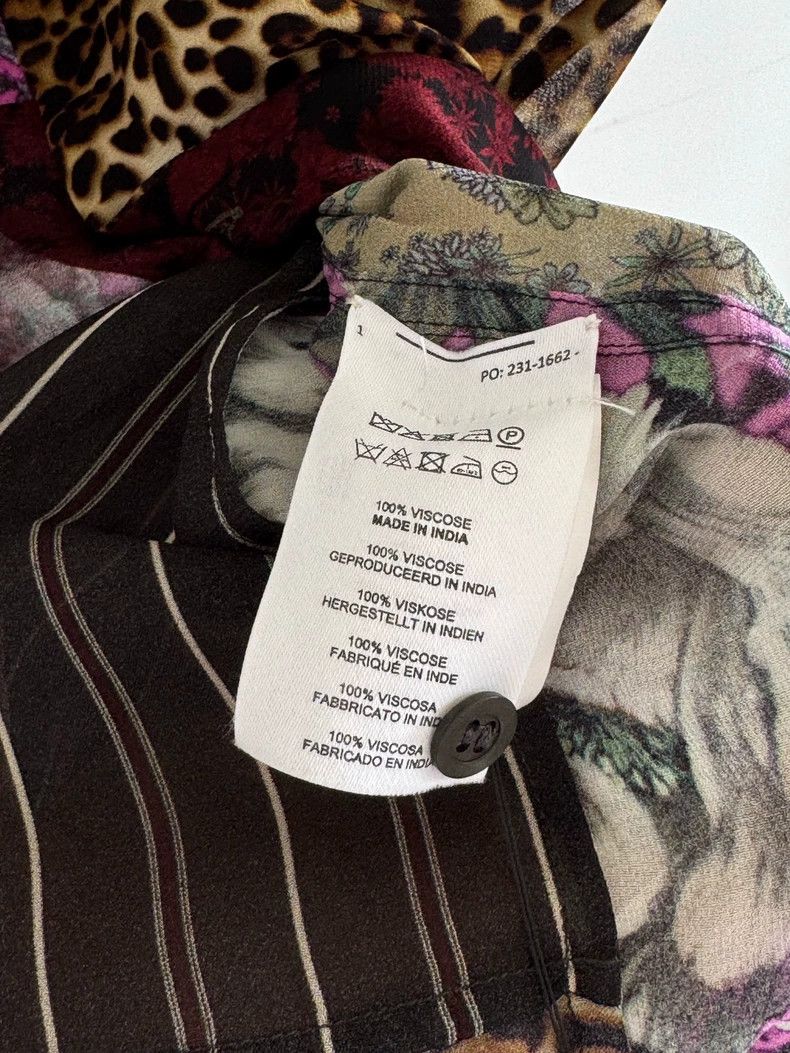 Dries Van Noten Dries Van Noten Floral Patchwork Shirt Size US L / EU 52-54 / 3 - 4 Thumbnail