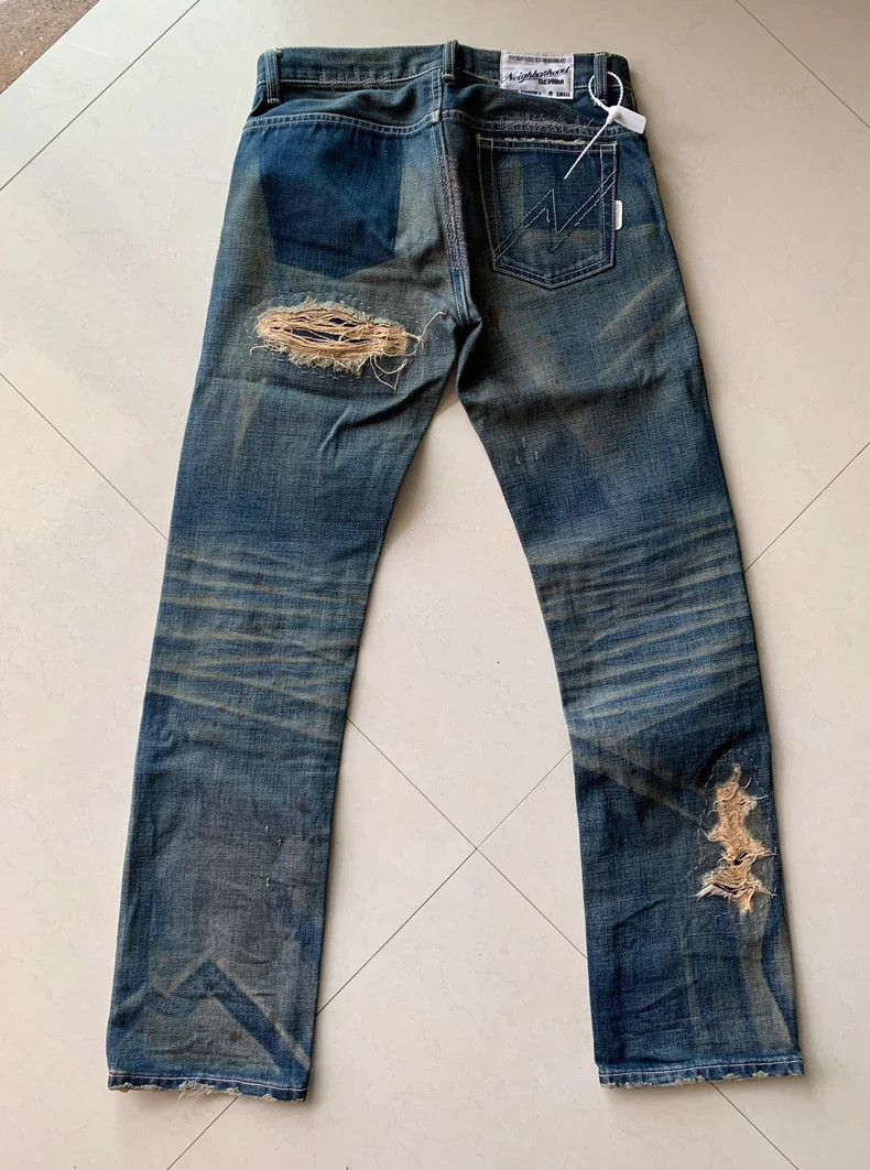Neighborhood Neighborhood 03 Max Savage Distressed Jeans S Size US 26 / EU 42 - 2 Thumbnail