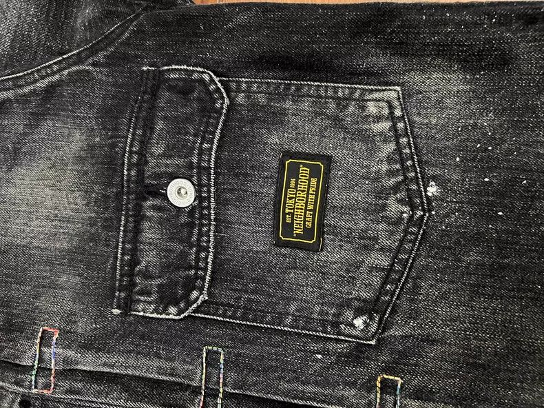 Neighborhood NEIGHBORHOOD Vintage Black Denim Jacket Size US L / EU 52-54 / 3 - 2 Thumbnail