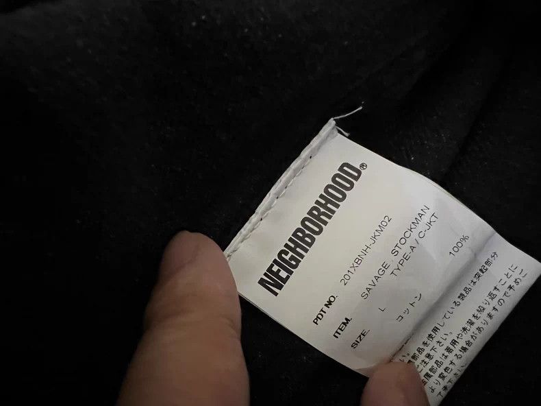Neighborhood NEIGHBORHOOD Vintage Black Denim Jacket Size US L / EU 52-54 / 3 - 6 Thumbnail