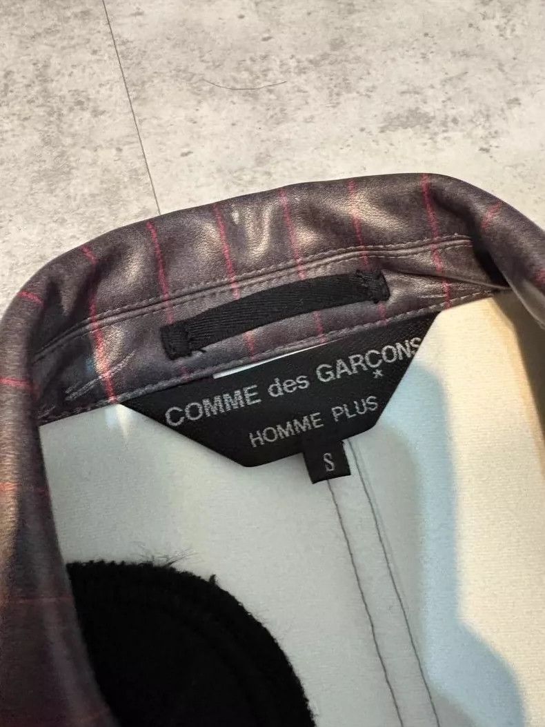 Comme des Garcons Comme des Garcons Leather Blazer Size US S / EU 44-46 / 1 - 3 Thumbnail