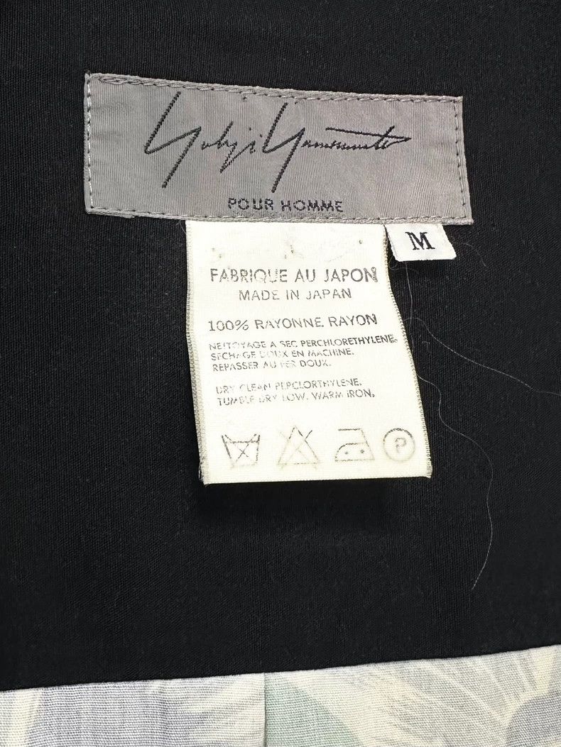 Yohji Yamamoto Yohji Yamamoto 97SS Print Shirt Size US M / EU 48-50 / 2 - 8 Thumbnail