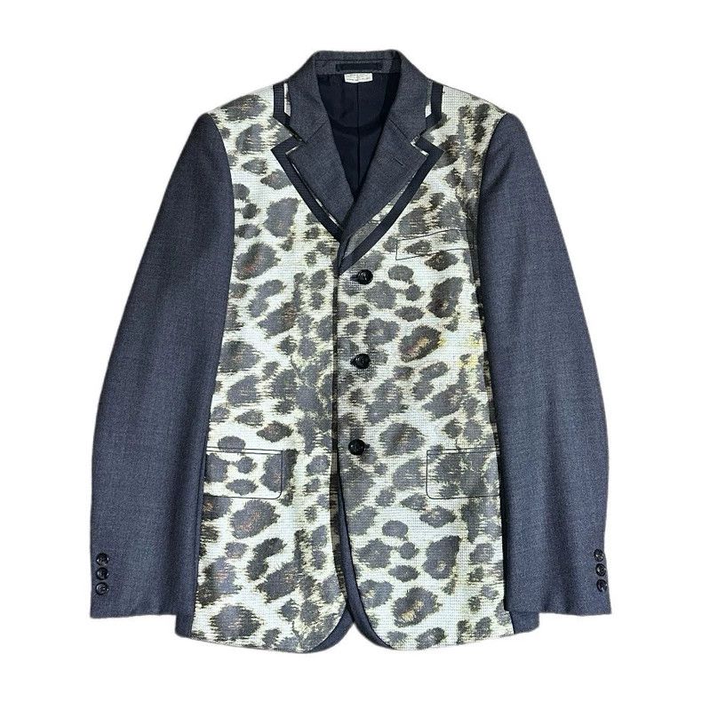 Comme des Garcons CDG Homme Plus Leopard Print Blazer Size US XS / EU 42 / 0 - 2 Thumbnail