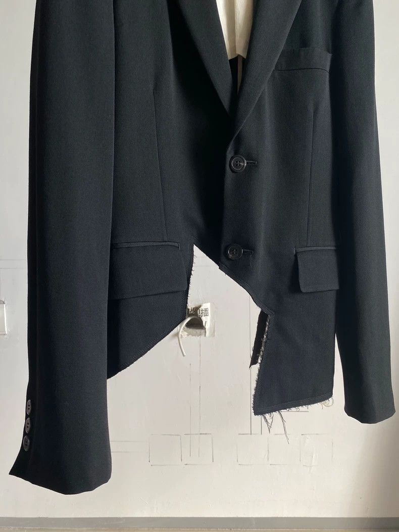 Comme des Garcons COMME des GARCONS Asymmetric Wool Blazer Size US XS / EU 42 / 0 - 4 Thumbnail