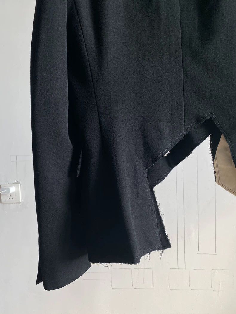 Comme des Garcons COMME des GARCONS Asymmetric Wool Blazer Size US XS / EU 42 / 0 - 6 Thumbnail