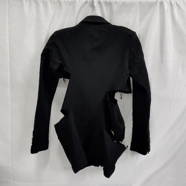 Comme des Garcons CDG Deconstructed Blazer Jacket XS Size US XS / EU 42 / 0 - 2 Thumbnail