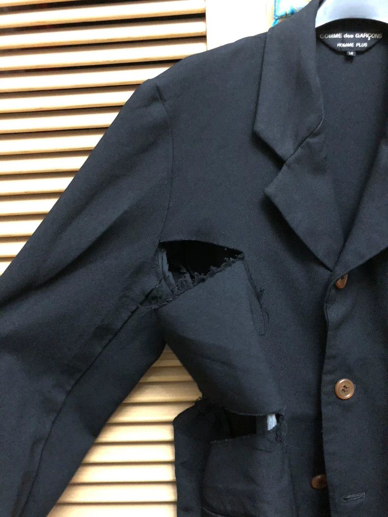 Comme des Garcons CDG Deconstructed Blazer Jacket XS Size US XS / EU 42 / 0 - 4 Thumbnail