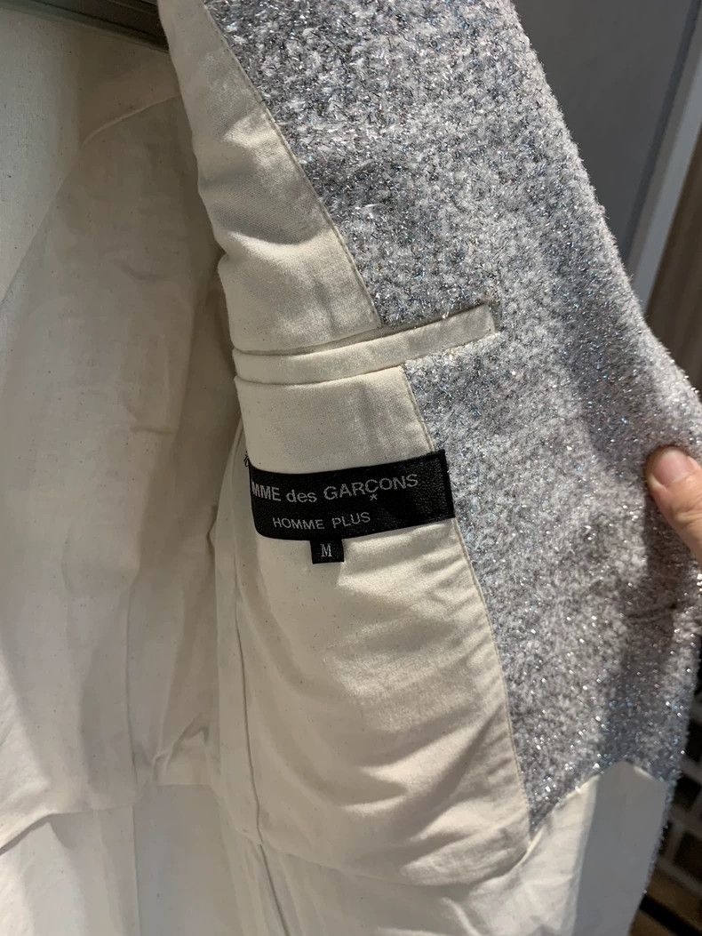 Comme des Garcons Comme des Garçons White Tailcoat Coat Size US M / EU 48-50 / 2 - 4 Thumbnail