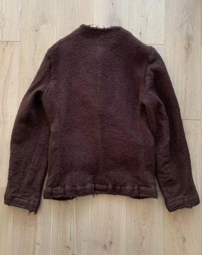 Comme des Garcons Comme des Garçons Homme Plus Brown Wool Blazer S Size US S / EU 44-46 / 1 - 3 Thumbnail